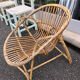 Fauteuil rotin vintage, 1960