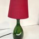 Lampe verre soufflé vintage