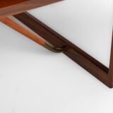 Freestanding Boomerang Writing Desk by Peter Løvig Nielsen for Løvig, 1960s