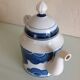 Cafetiere décor Blue Cloud by Villeroy - Boch / vintage 70s-80s