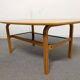 Table basse bow wood des années 60/70