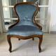 Louis XV style cabriolet armchair