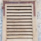 Pair of old wooden shutters