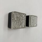 Set of 2 Staff leuchten bubble glass wall lamps , 1970s Germany