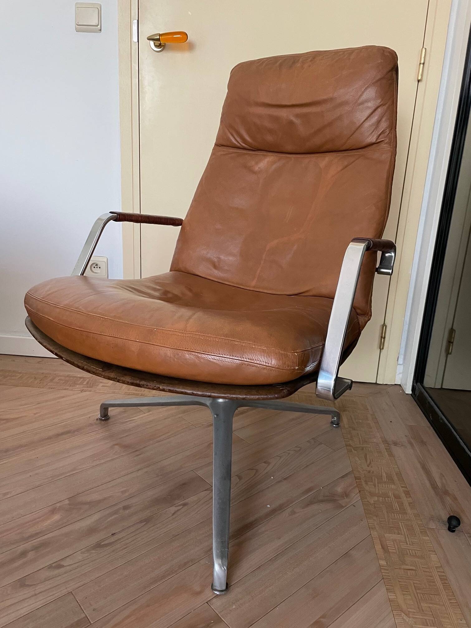 Lounge Chair by Preben Fabricius & Jørgen Kastholm for Kill International 1960