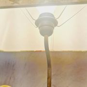 Vintage gold-plated duck lamp