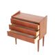 Filigree mid-century teak chest of drawers / Danish modern design / 1960s