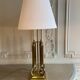Imposing brass lamp, Deknudt, Belgium, 1970