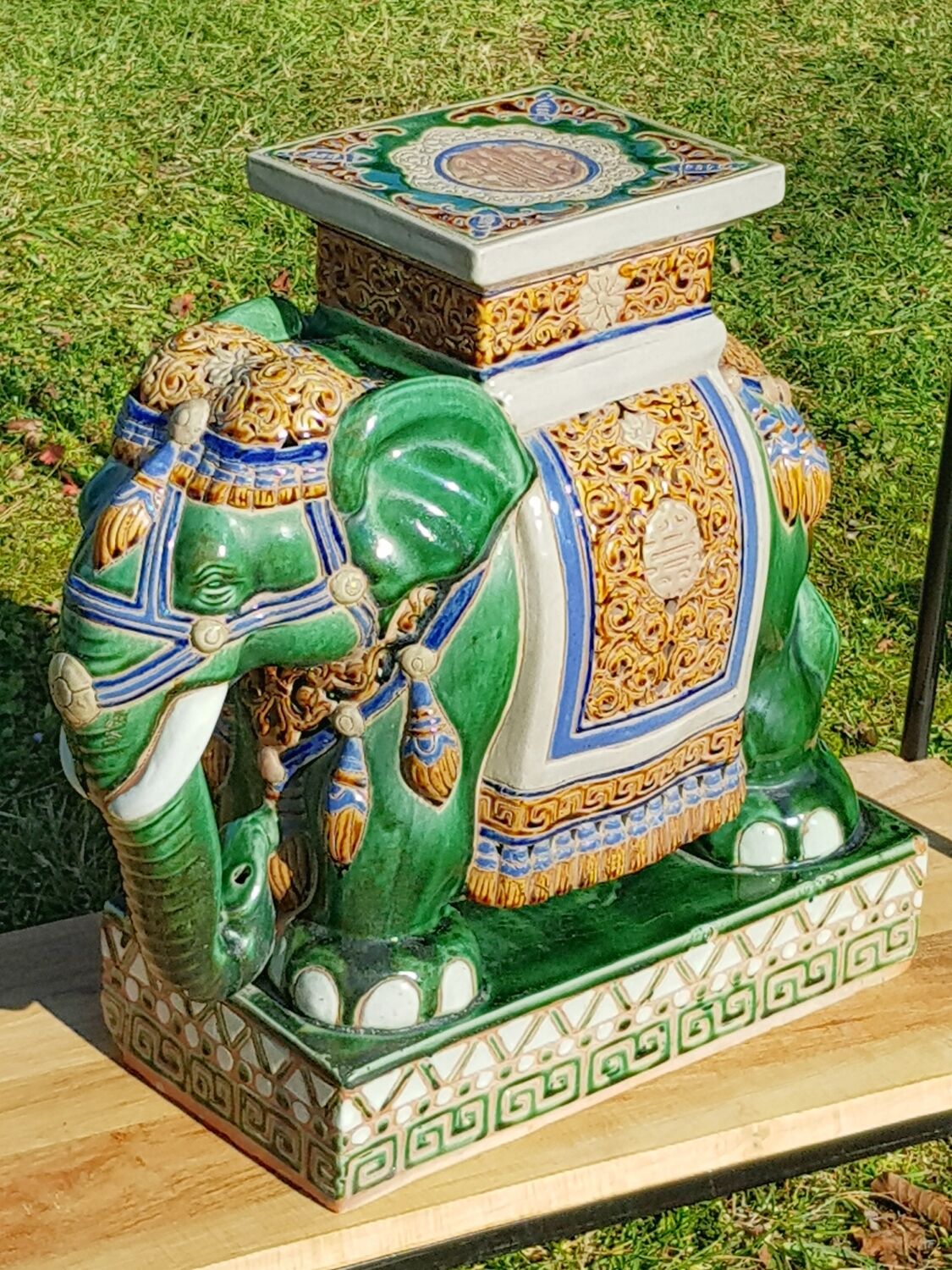 Vintage ceramic elephant