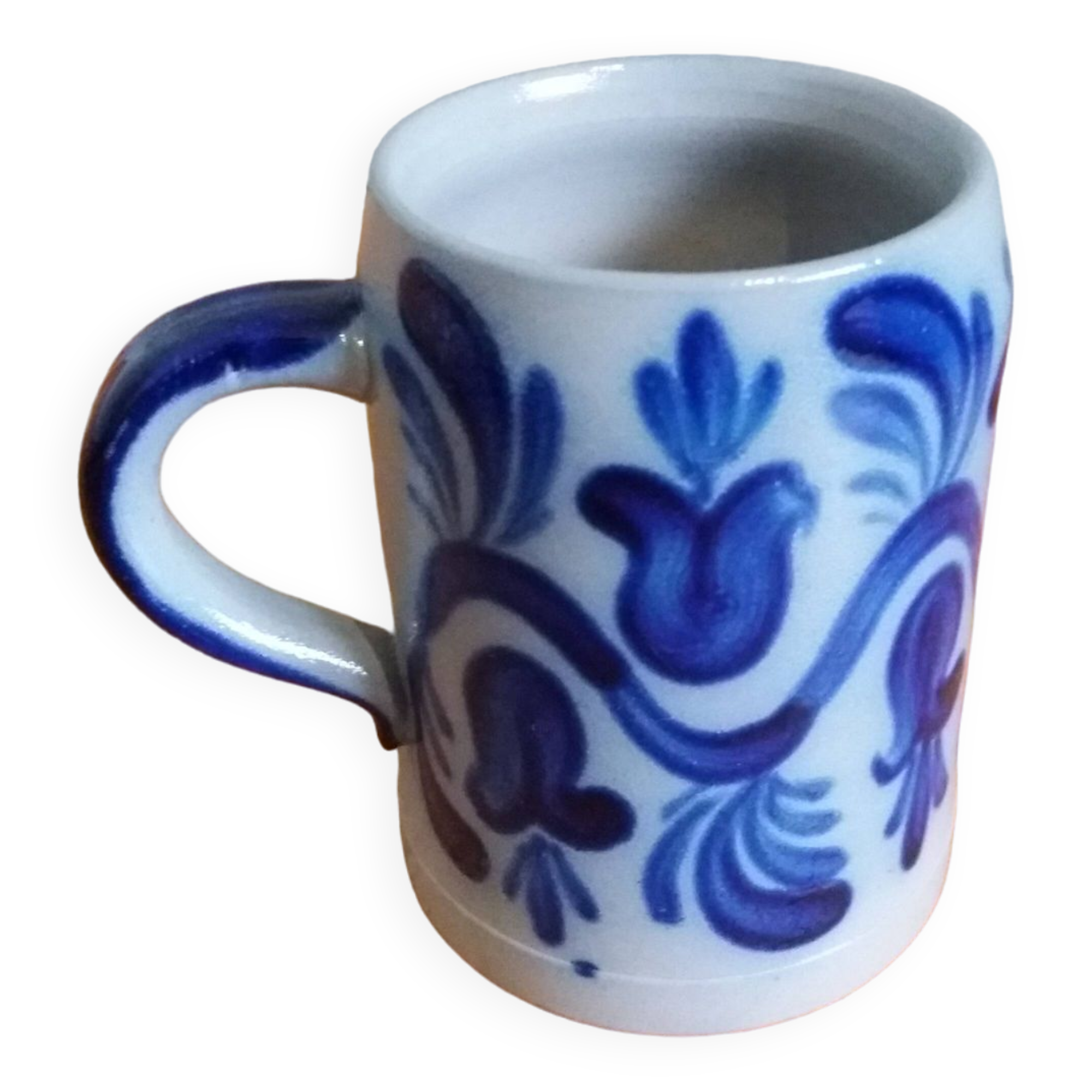 Mug cup stoneware with Alsace salt