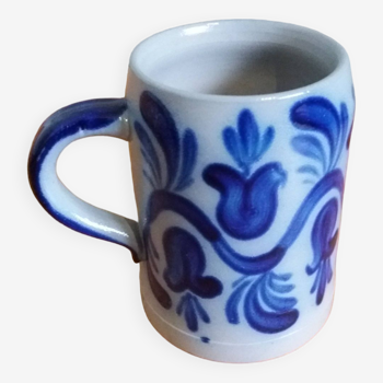 Mug cup stoneware with Alsace salt