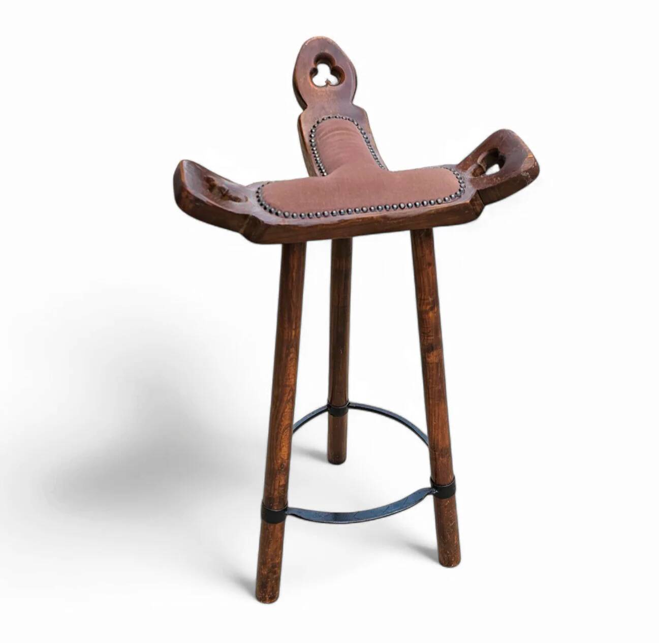 Brutalist Marbella barstool