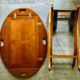 Boat table Butler in beech wood