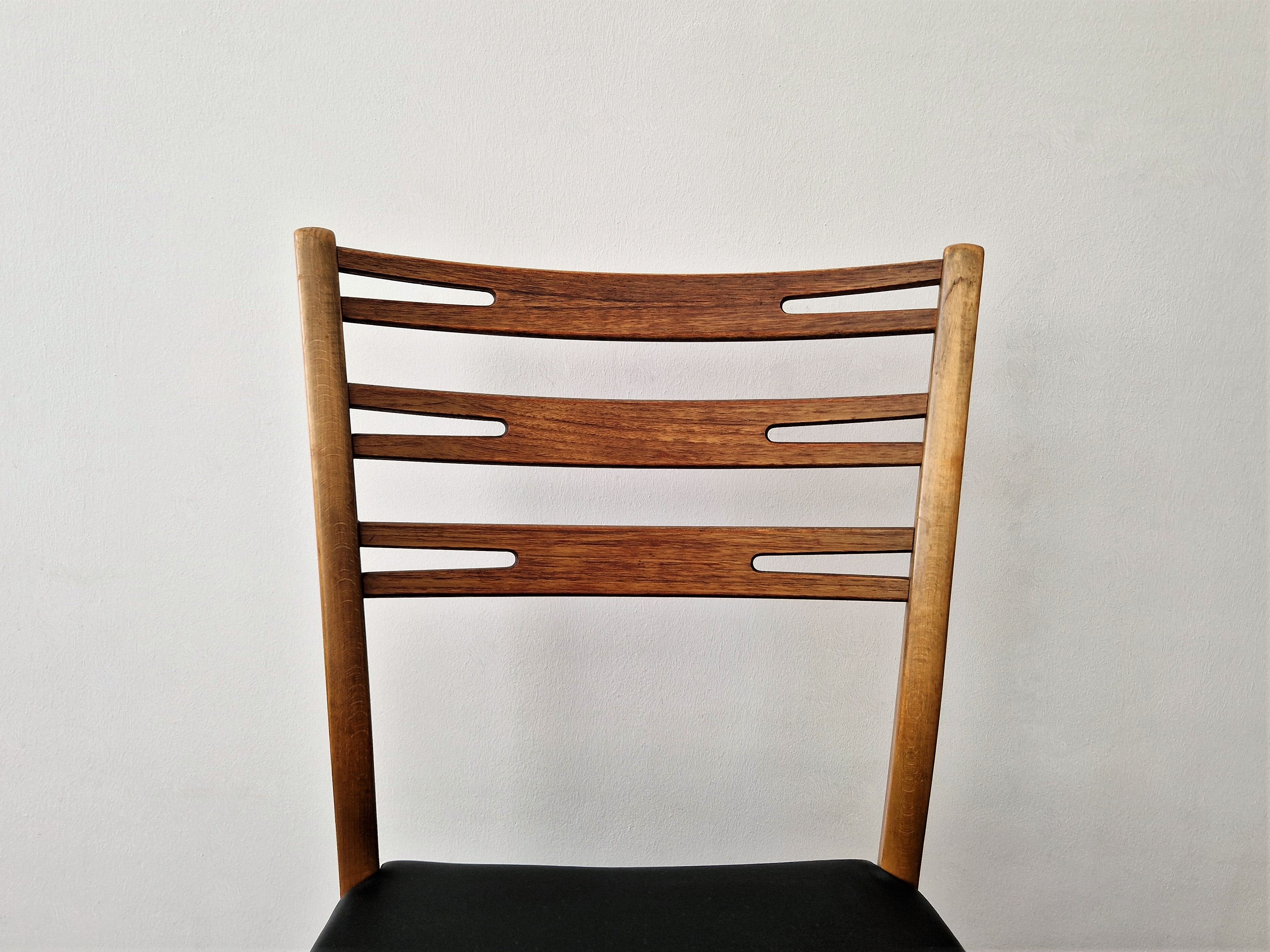 Set of 4 dining chairs in teak for Farstrup Møbler, Denmark 1960's
