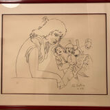 JEAN COCTEAU - "The Children", 1955 - Lithograph 122/150