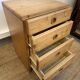 Commode Charlotte Perriand "Les Arcs" en pin massif – 4 tiroirs – Années 19