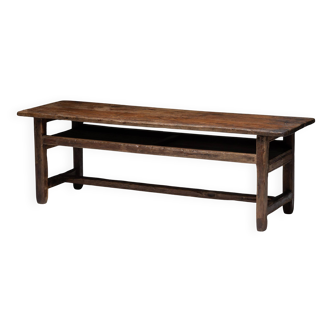 Wabi sabi farmhouse worktable, France, 19th century