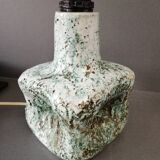 Vintage ceramic lamp foot