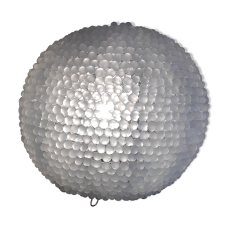Round glass lamp