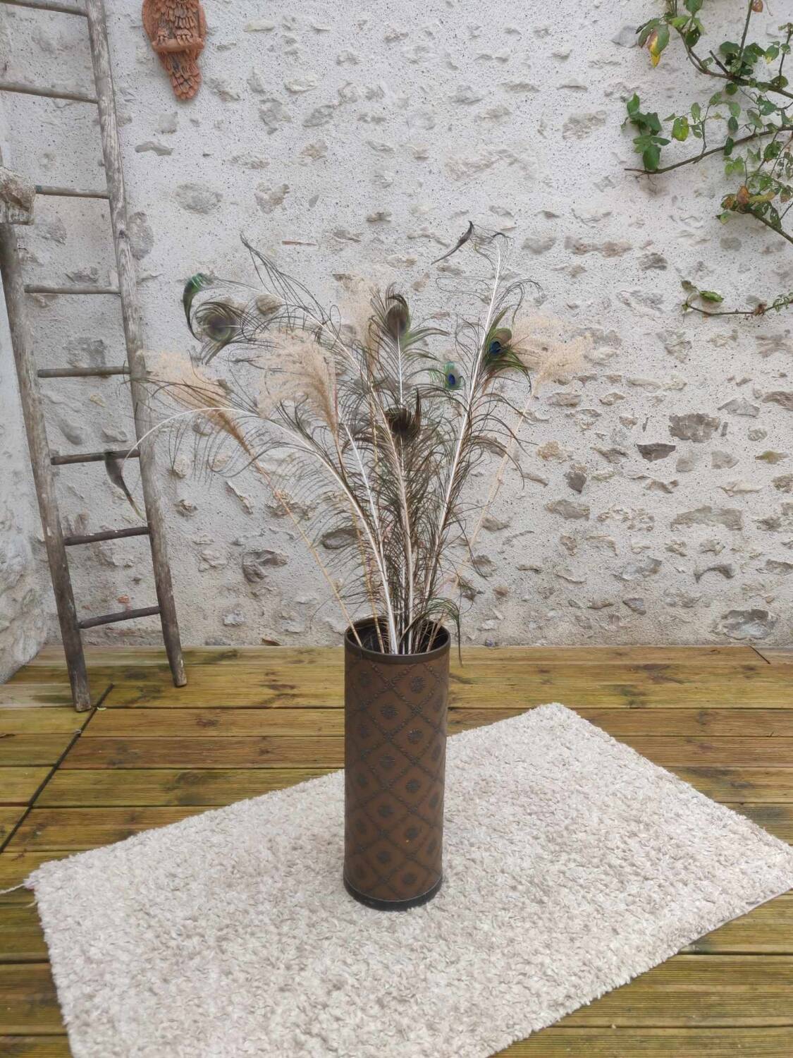 Art deco umbrella stand