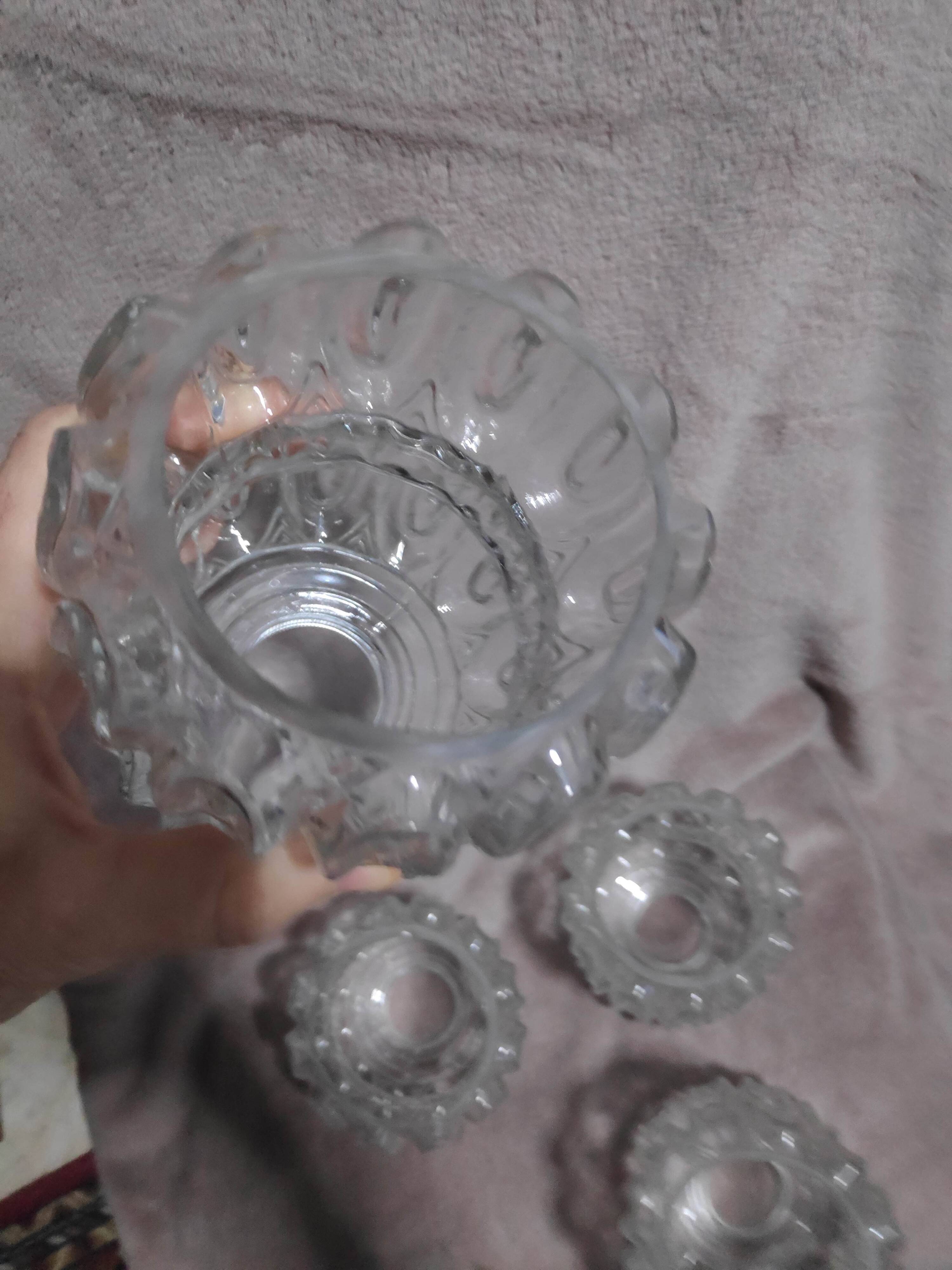 Set of 4 glass globes (L-0208)