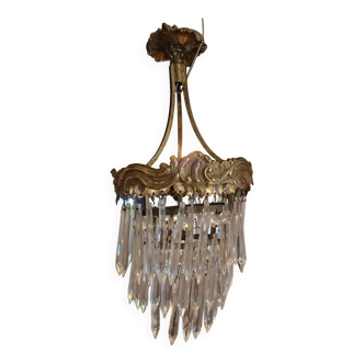 Tassel ceiling chandelier