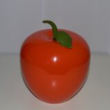 Orange apple ice bucket, 70 years