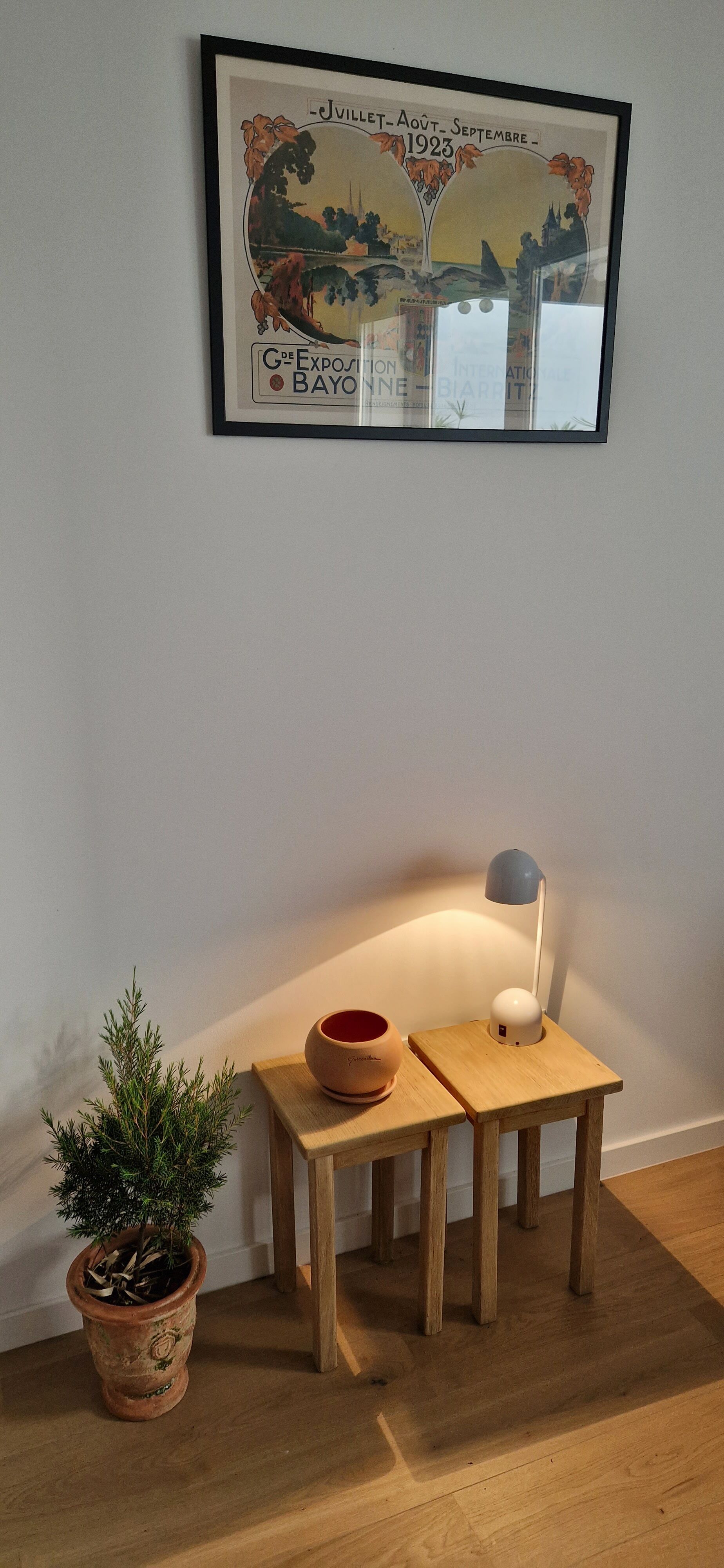 Lampe vintage années 80 style Barbieri & Marianelli