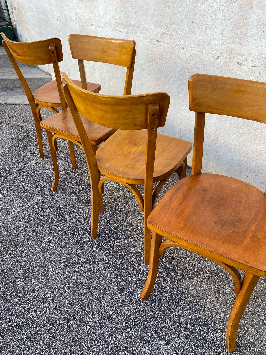 4 bistro chairs