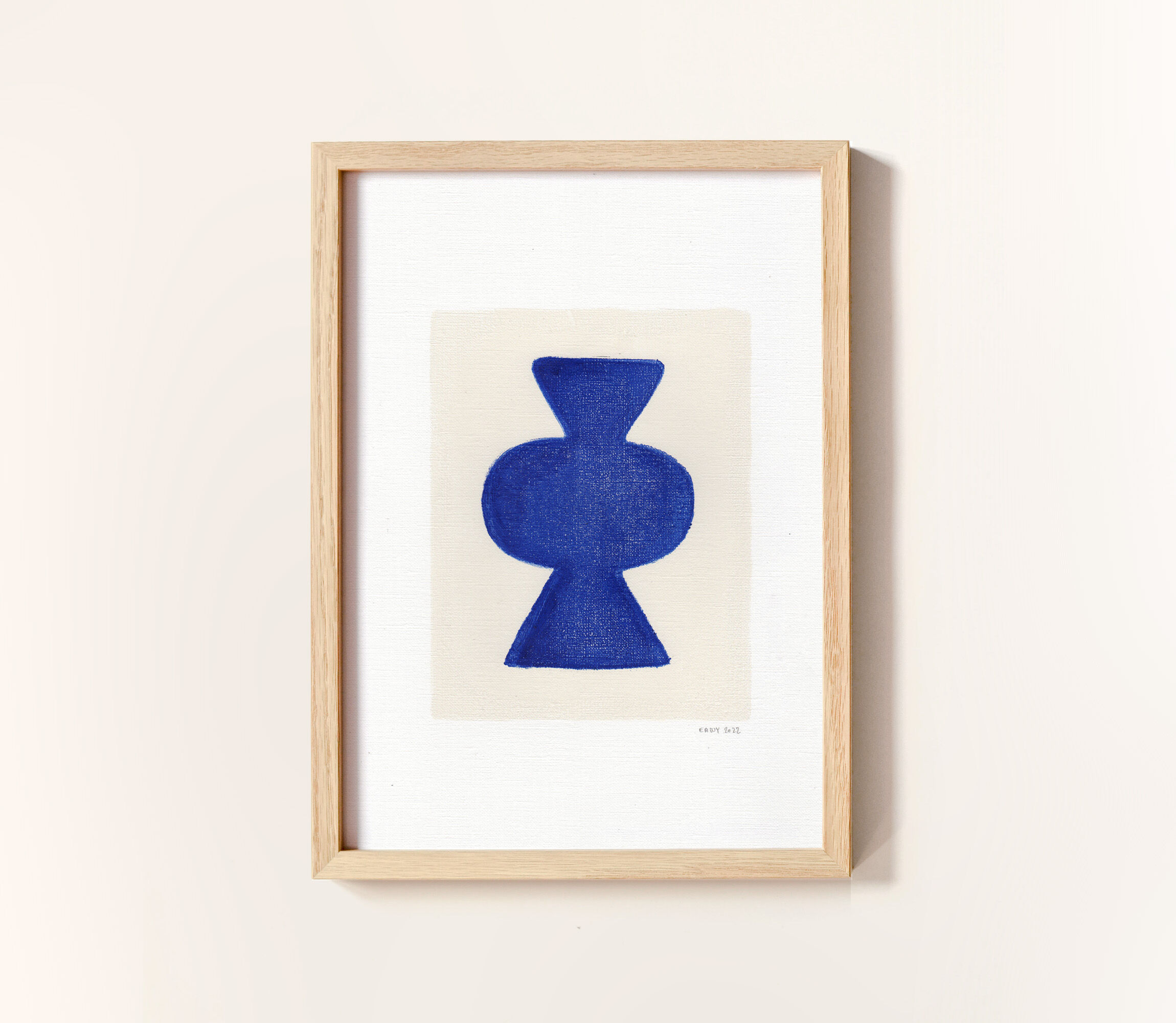 Painting on paper • M726 • signed eawy