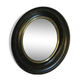 Miroir bombé de sorcière ovale 24,5x20,7cm