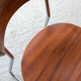 Set of 4 'B257' dining chairs by Emile Guillot, 1920s