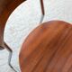 Set of 4 'B257' dining chairs by Emile Guillot, 1920s