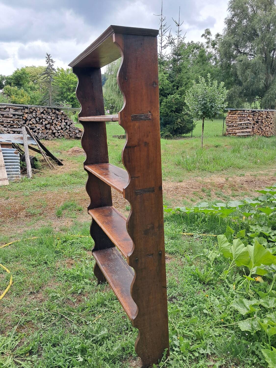 Rustic oak sideboard, Lorraine style