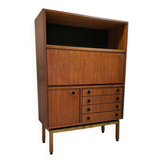 Scandinavian MDK teak secretary