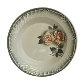 Digoin and Sarreguemines flat round hollow model Odile