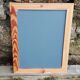 Vintage wall mirror - Wooden frame - 1980s