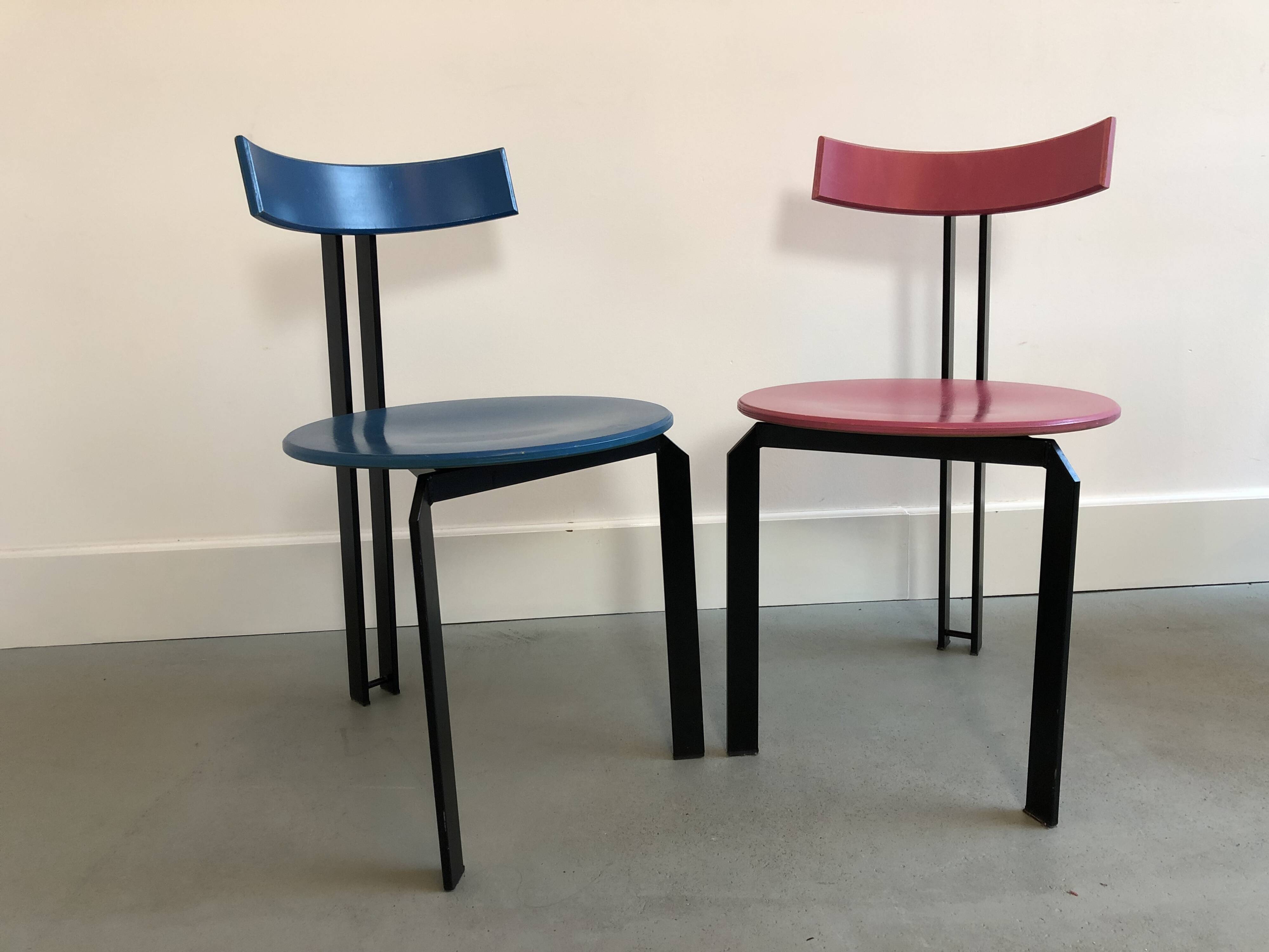 Set of 4 Harvink Zen eighties chairs