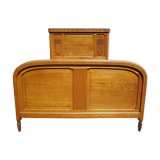 Bed 140cm Art Deco oak