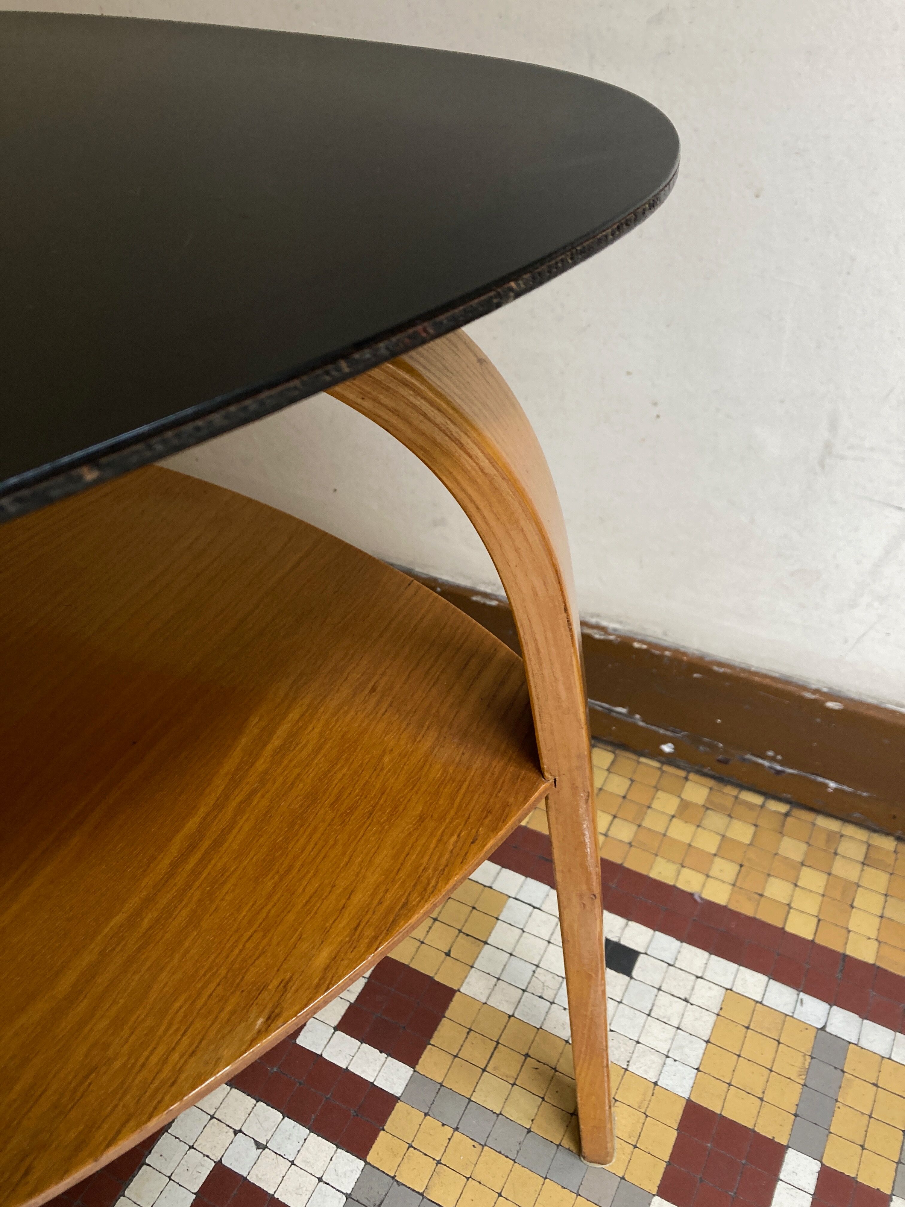 Bow Wood Steiner 1950 side table