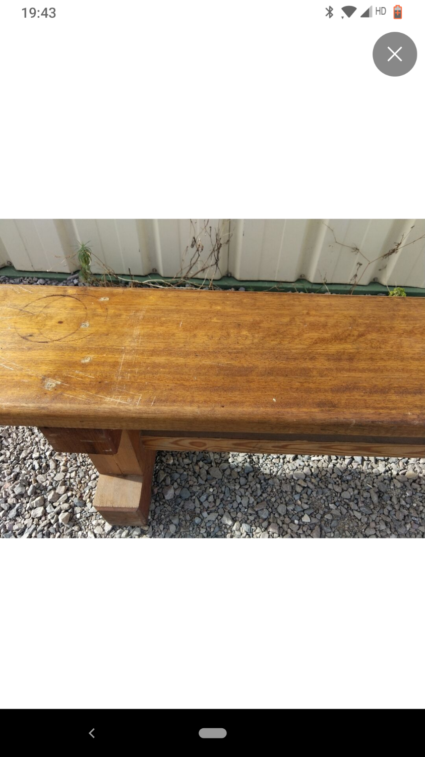 Pair of benches