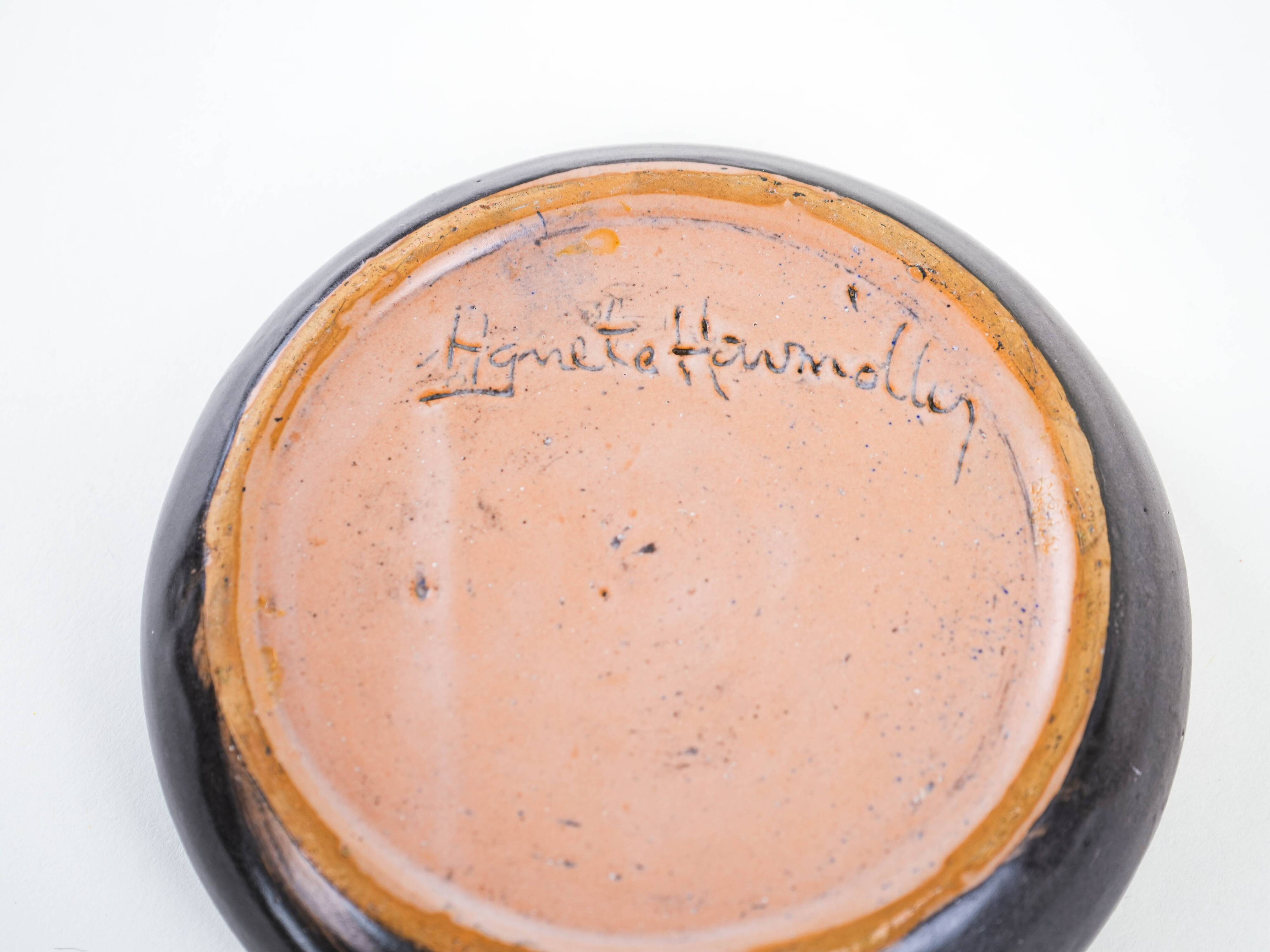Ceramic bowl, Danish design, 1960s, made in Denmark