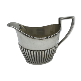 Silver metal English milk pot