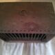 Antique small wooden bird transport cage