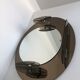 Lupi Crystal Luxor Mirror with 2 integrated wall lights and shelf