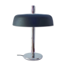 Black mushroom table lamp by Egon Hillebrand for lighting hillebrand 1960s