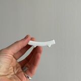 Set of white porcelain chopstick holders