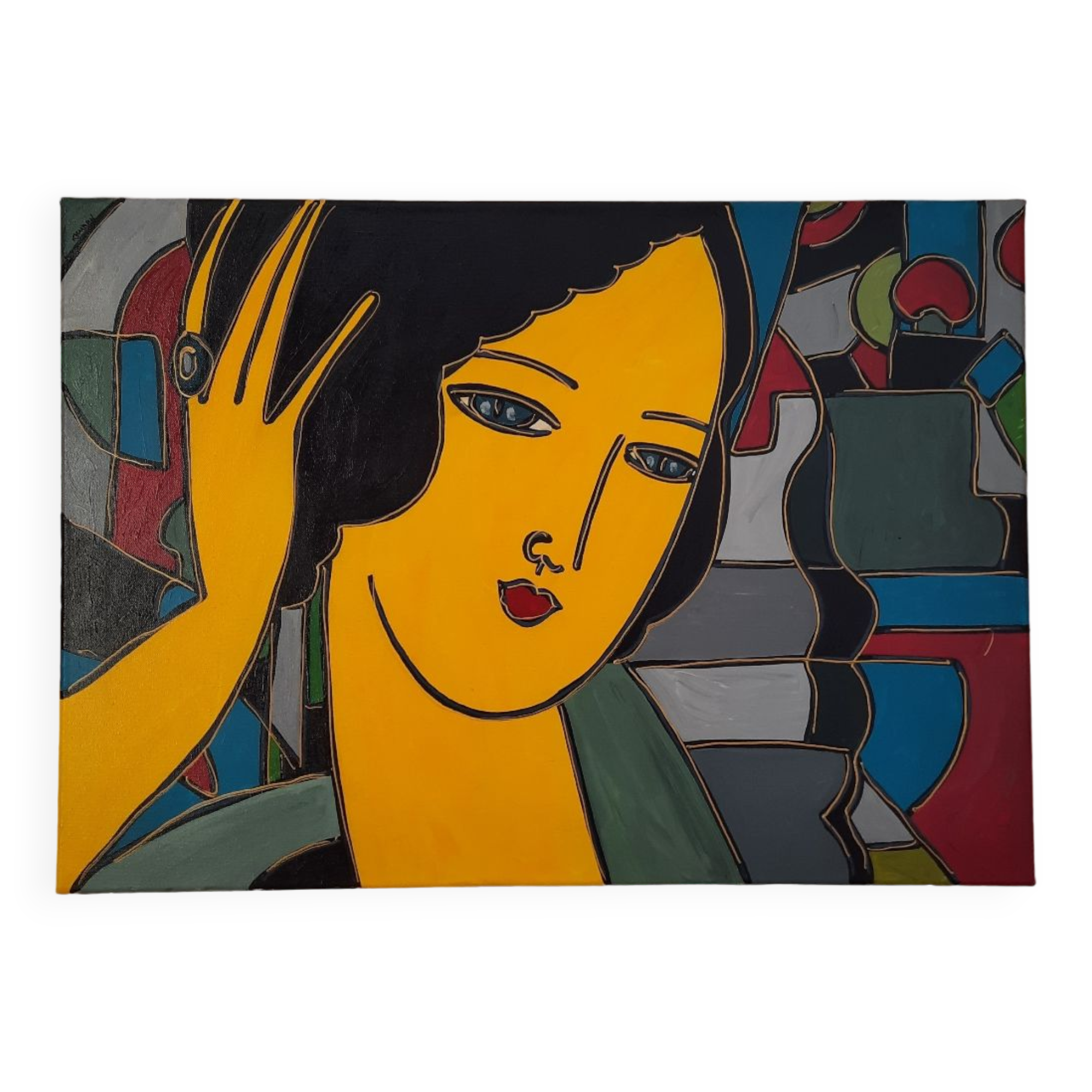 Painting Patricia Kleyman