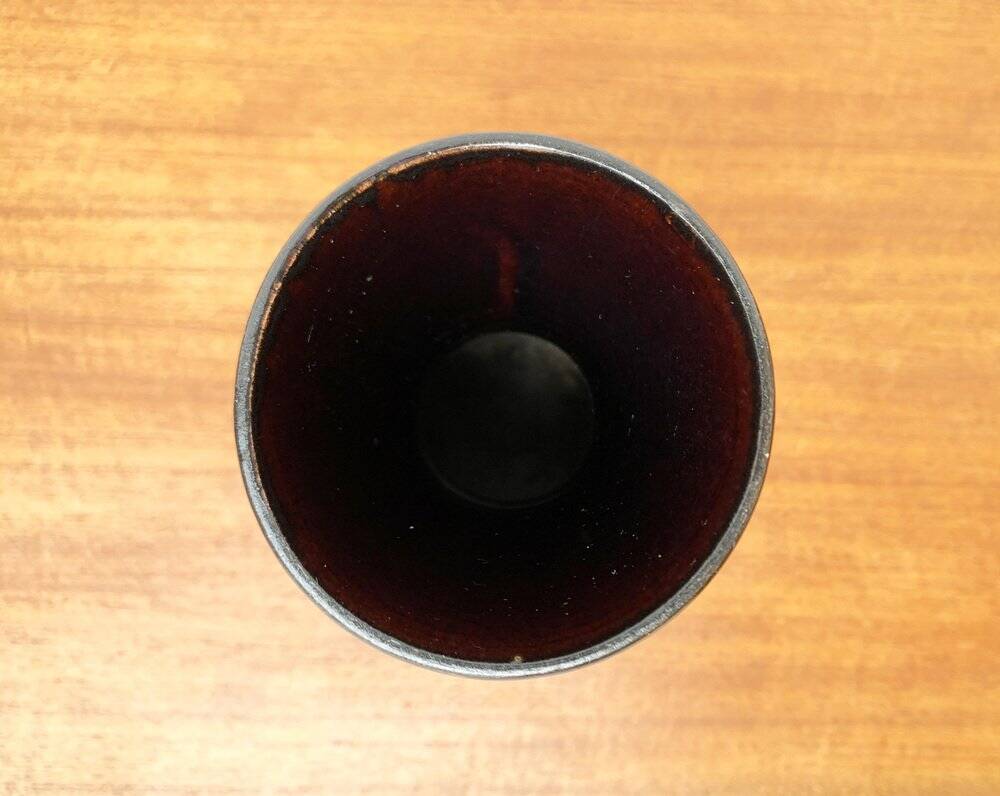 Diabolo Vase in West German Ceramic from the Mid-Century, WGP, by Scheurich, 1960s
