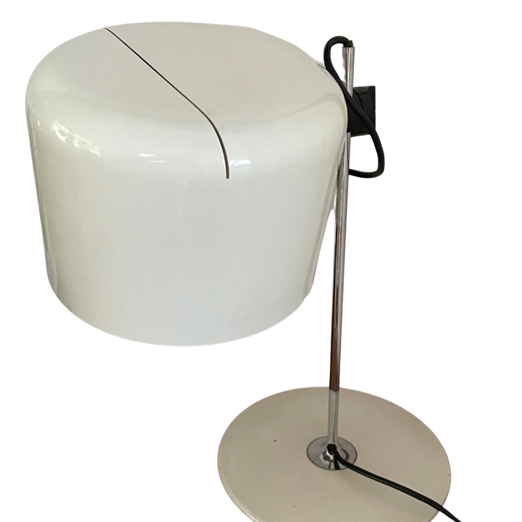 Joe Colombo, "Coupe"  Table Lamp by Oluce, 1960s